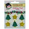 Buttons Galore Novelty Christmas Buttons for Sewing and Crafts - Star of Wonder - 18 Buttons
